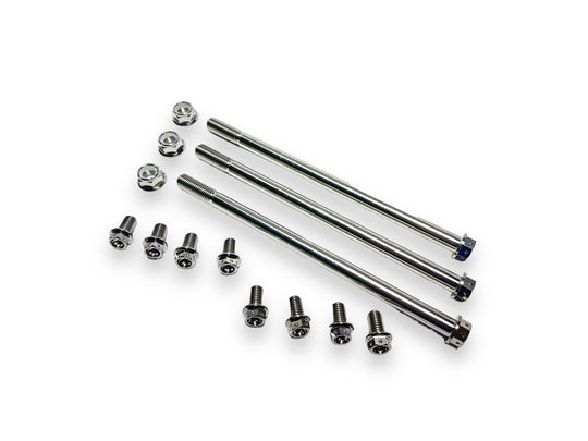 TRX450R 06+ TITANIUM FULL MOTOR MOUNT BOLT KIT