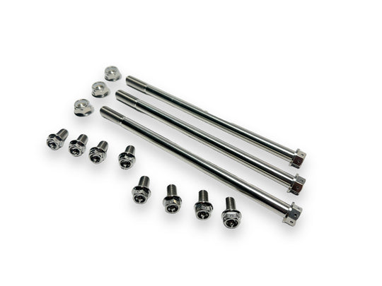 TRX450R 06+ TITANIUM FULL MOTOR MOUNT BOLT KIT