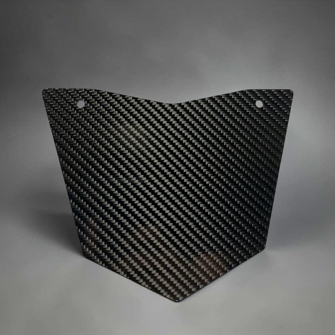 UNIVERSAL CARBON FIBER REAR NUMBER PLATE - v3