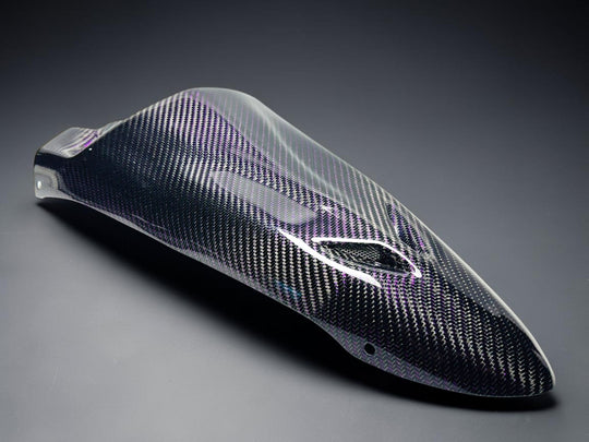 14+ YFZ450R TWIN SCOOPED PURPLE WIRE CARBON FIBER HOOD - LIMITED EDITION (Copy)