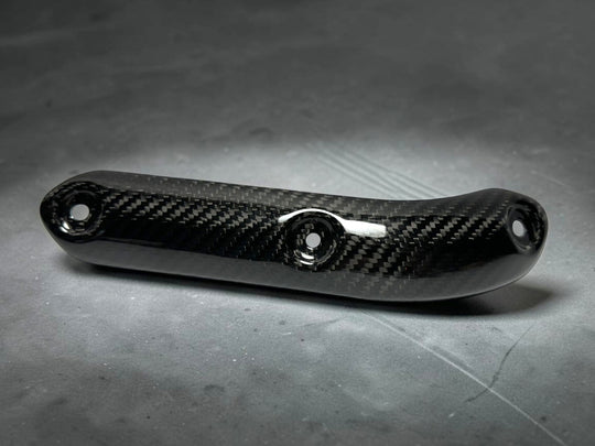 YAMAHA YFZ450R CARBON FIBER HEAD PIPE HEAT SHIELD
