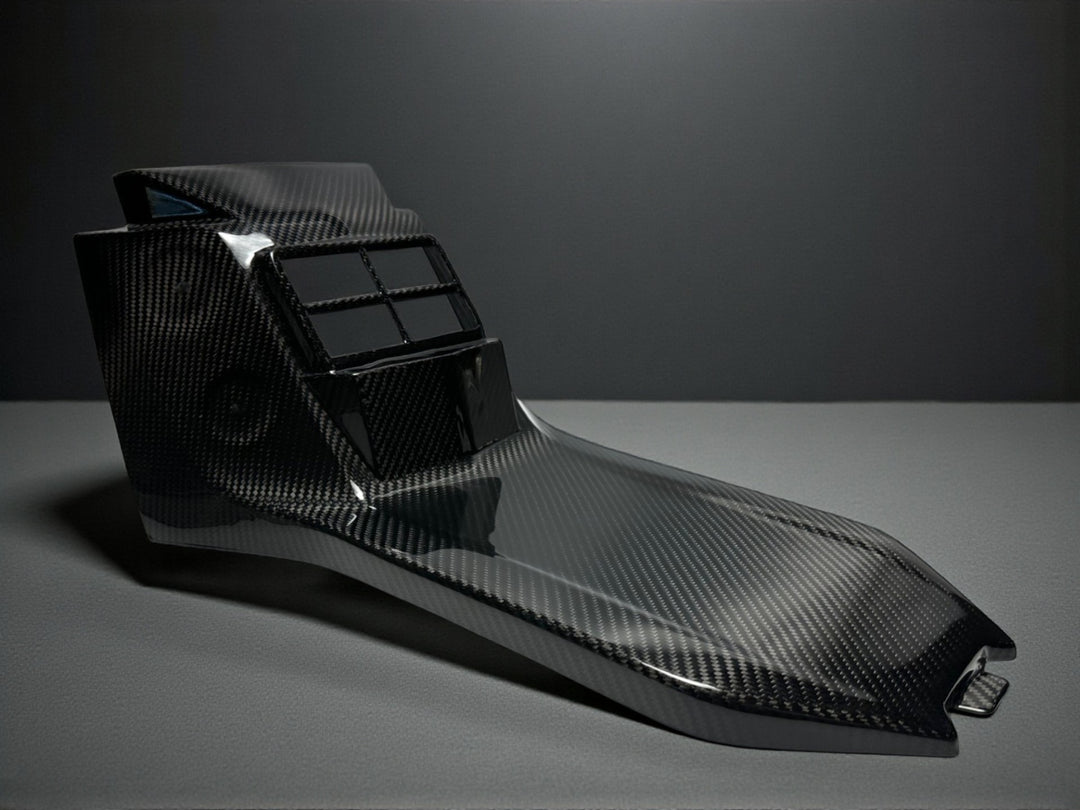YAMAHA YXZ1000 R - CARBON FIBER CENTER CONSOLE / BATTERY BOX