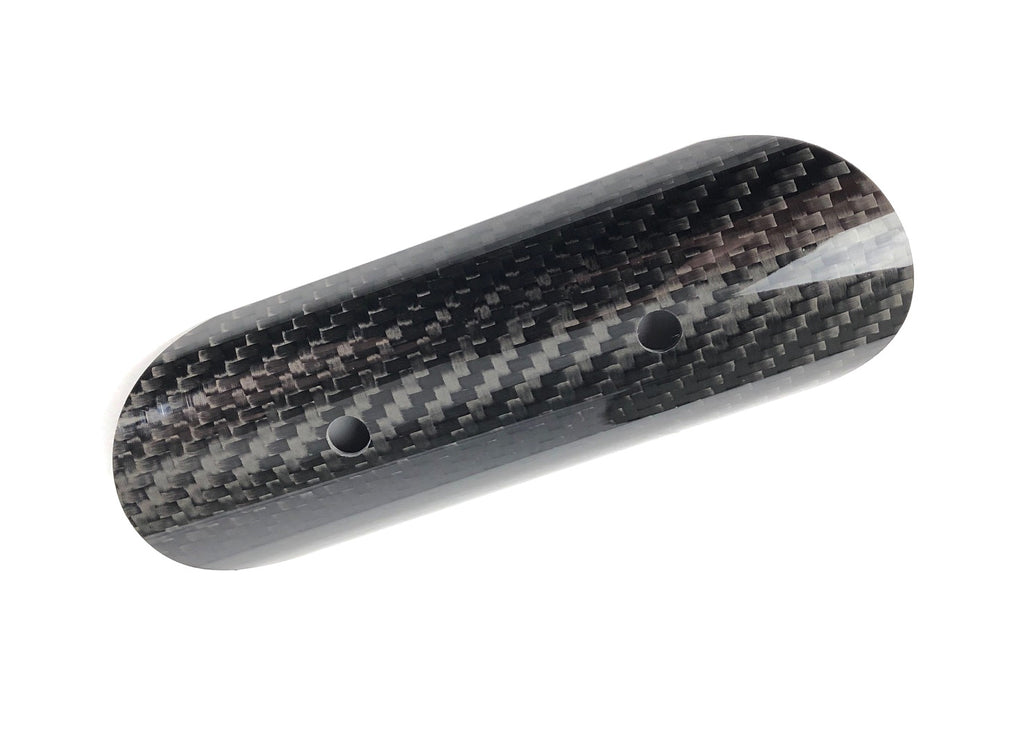 UNIVERSAL CARBON FIBER HEAD PIPE HEAT SHIELD - VARIOUS SIZES