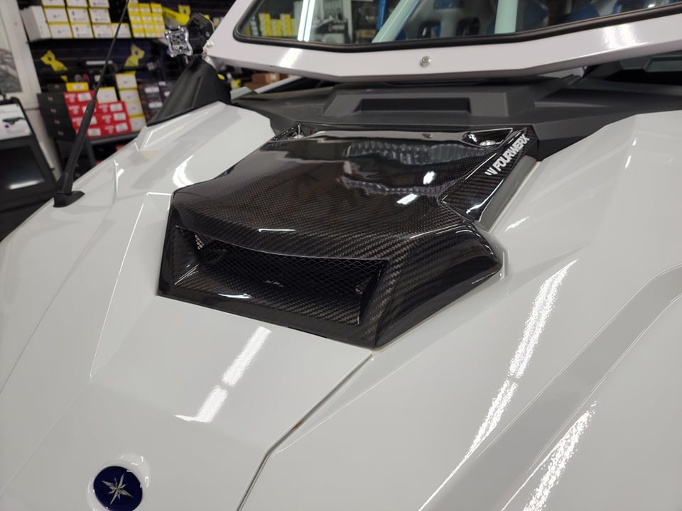 2020-24 POLARIS RZR PRO XP / PRO R HOOD - V2 CARBON FIBER