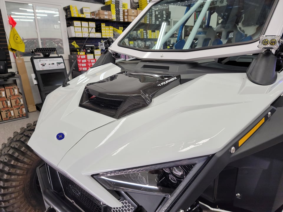 2020-24 POLARIS RZR PRO XP / PRO R HOOD - V2 CARBON FIBER