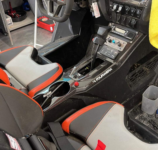 2025+ POLARIS RZR PRO XP / PRO S / PRO R - CARBON FIBER FRONT CENTER CONSOLE