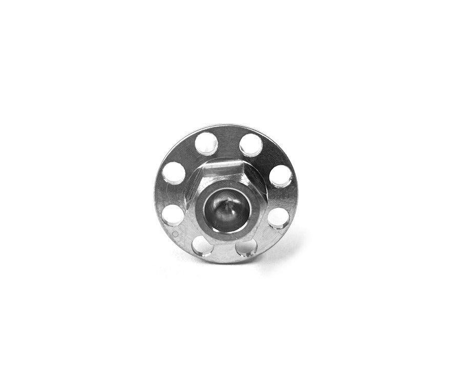 M6 x 17mm / 14mm THREAD - TITANIUM DRILLED FLANGE BOLT