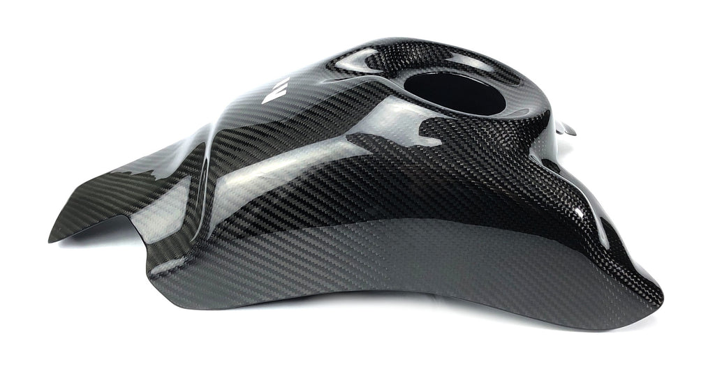 TRX250R CARBON FIBER TANK COVER FourWerx Carbon Carbon Fiber and