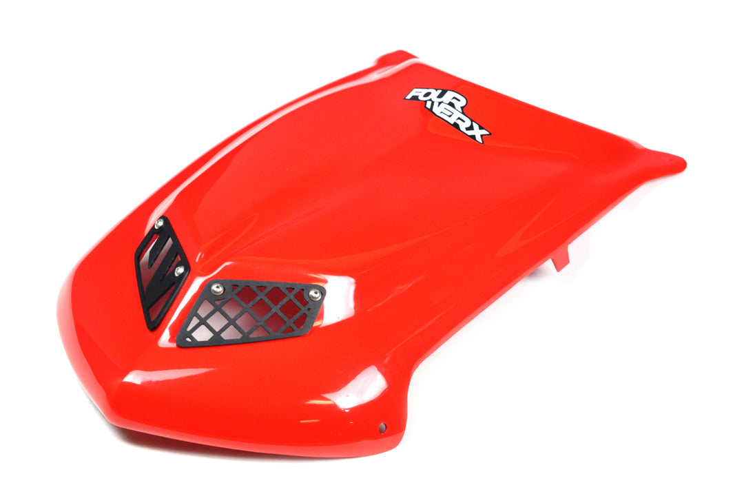 TRX450R 'A58' GLOSS RED PLASTIC HOOD