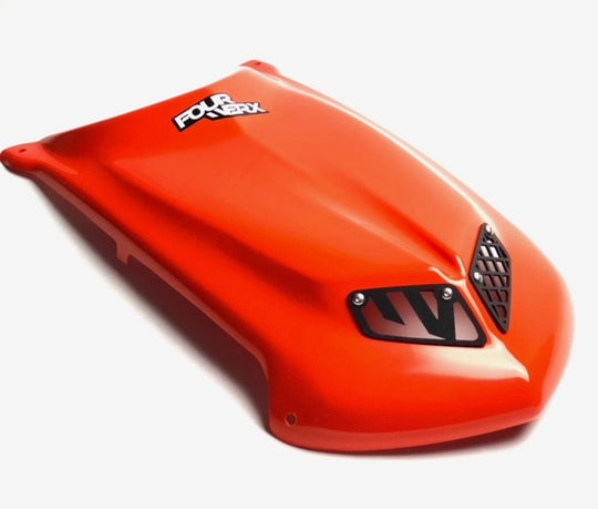 TRX450R 'A58' GLOSS ORANGE PLASTIC HOOD