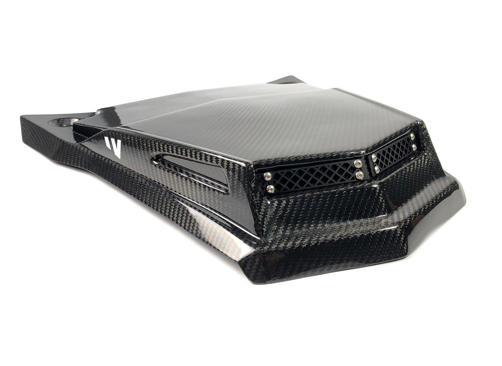 POLARIS 'RS1' CARBON FIBER SCOOPED HOOD