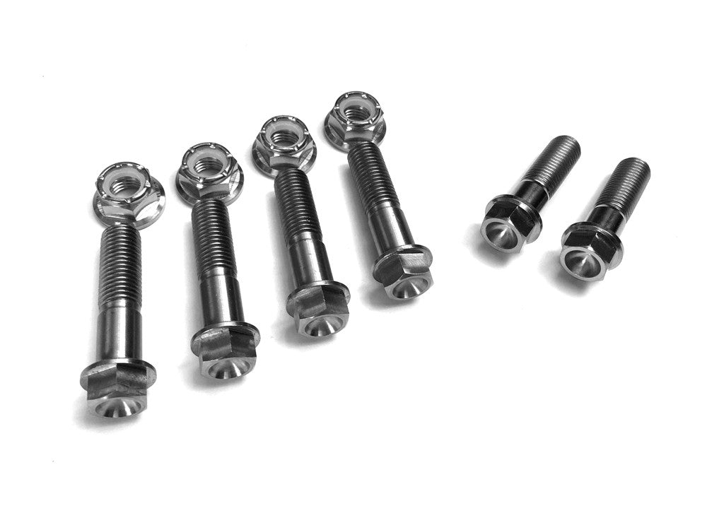 DRR | TITANIUM SHOCK BOLT KIT ( FRONT AND REAR )