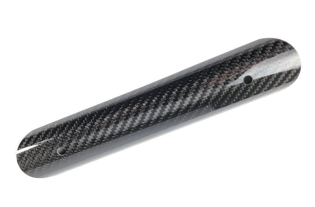 UNIVERSAL CARBON FIBER HEAD PIPE HEAT SHIELD - VARIOUS SIZES