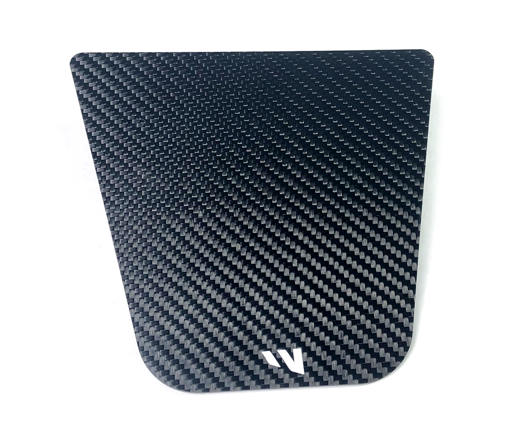CARBON FIBER FRONT NUMBER PLATE - 'FACTORY 43' BUMPERS – FourWerx