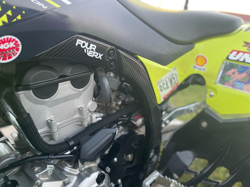 YAMAHA YFZ450R / X (09+) - CARBON FIBER FRAME PROTECTION SET