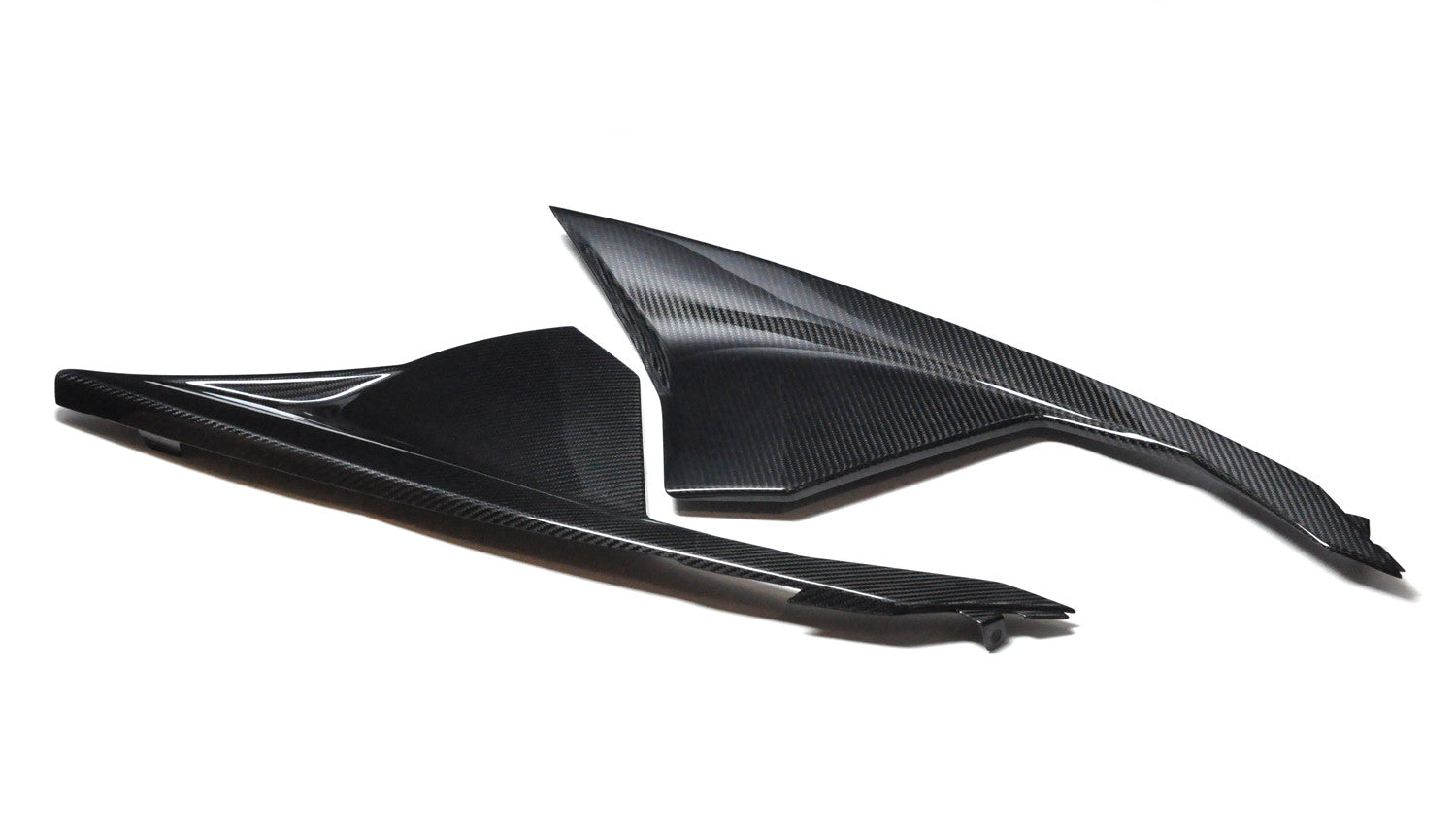 CAN AM MAVERICK X3 CARBON FIBER INNER HOOD PANEL SET – FourWerx