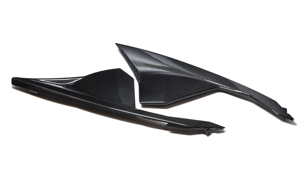 CAN AM MAVERICK X3 CARBON FIBER INNER HOOD PANEL SET – FourWerx
