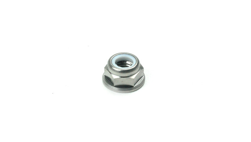M8 x 1.25mm TITANIUM FLANGE LOCK NUT