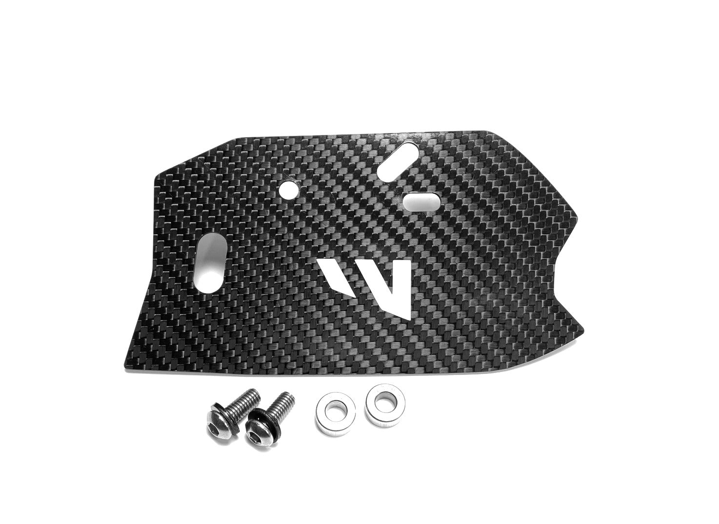 TRX450R CARBON FIBER REAR MASTER CYLINDER GUARD FourWerx Carbon