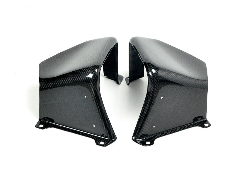 TRX250R CARBON RADIATOR SHROUDS