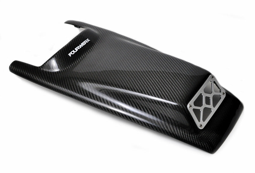TRX250R SCOOPED CARBON FIBER HOOD - OEM / 2pc Maier