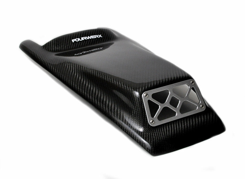 TRX250R SCOOPED CARBON FIBER HOOD - OEM / 2pc Maier