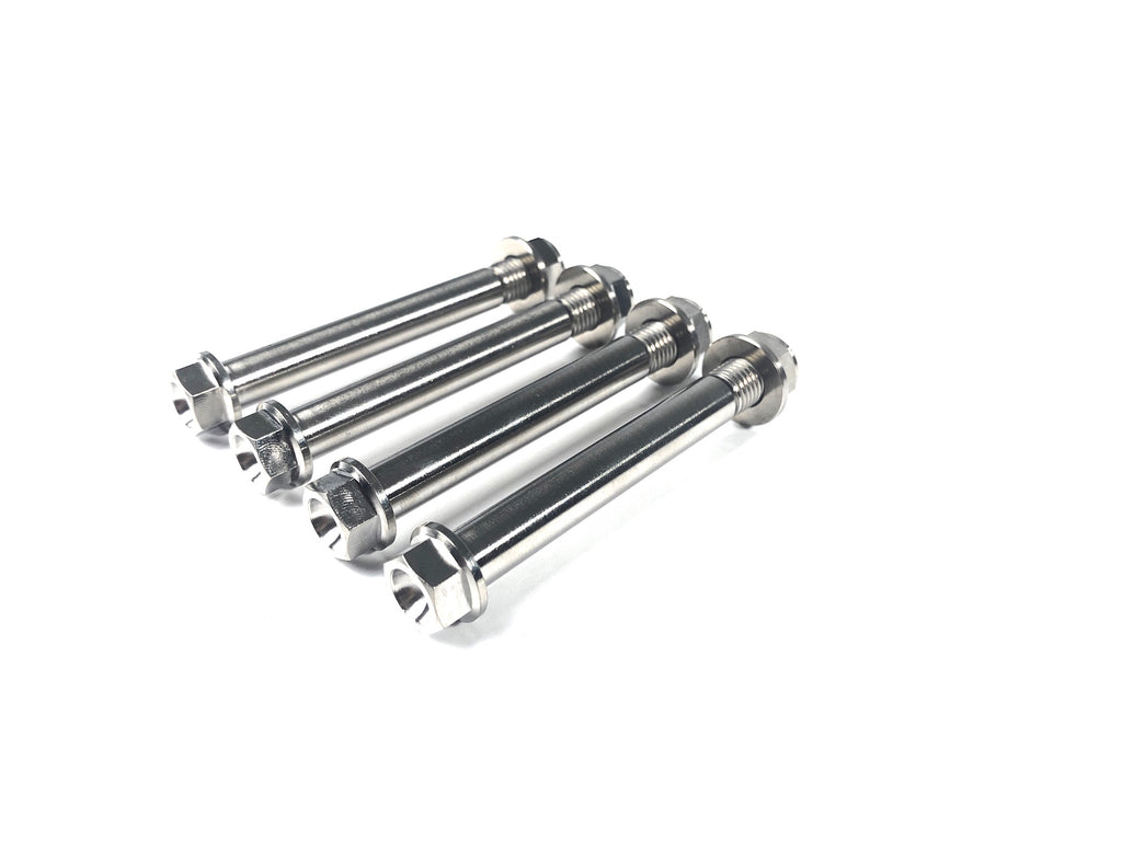 YAMAHA YFZ450R TITANIUM LOWER A ARM MOUNTING BOLTS W/NUTS