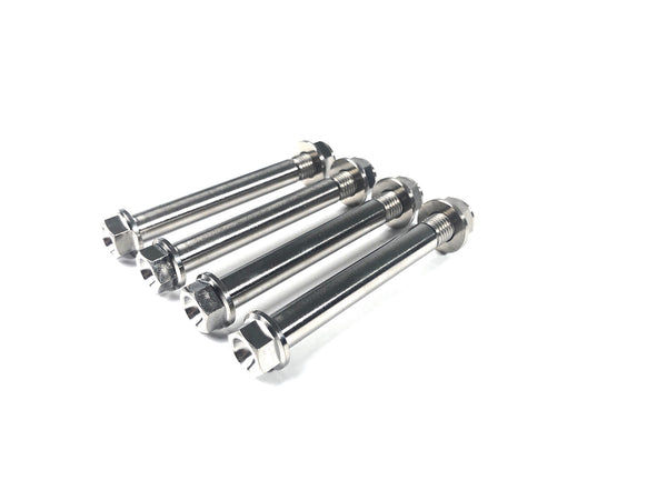 YAMAHA YFZ450R TITANIUM LOWER A ARM MOUNTING BOLTS W/NUTS