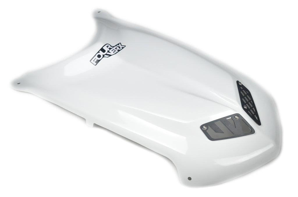 TRX450R 'A58' GLOSS WHITE PLASTIC HOOD