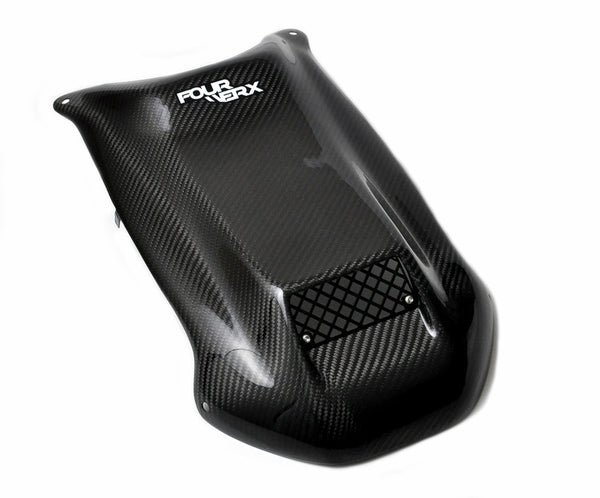 TRX450R &#39;XR&#39; SCOOPED CARBON FIBER HOOD