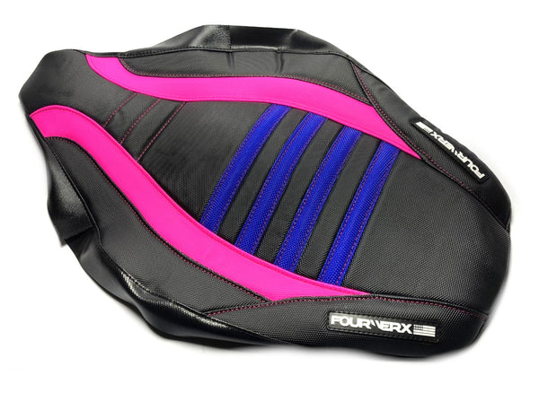 YAMAHA RAPTOR 125/250 SEAT COVER - BLACK / BLUE / PINK