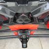 CAN AM MAVERICK X3 CARBON FIBER EXHAUST SURROUND / REAR SHROUD