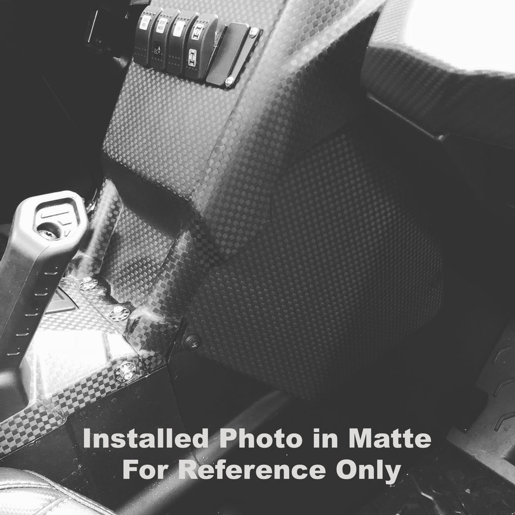 CAN AM MAVERICK X3 CARBON FIBER UNDER DASH PANELS