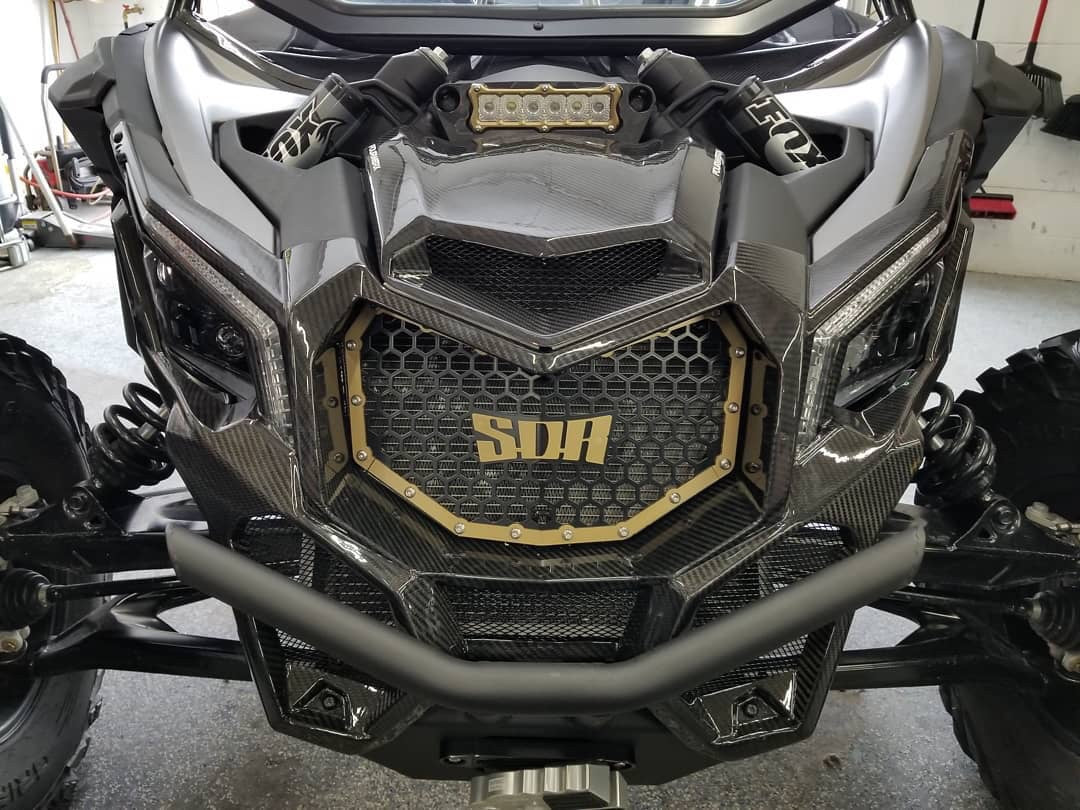 CAN AM MAVERICK X3 | CARBON FIBER FRONT FASCIA - BUILT TO ORDER
