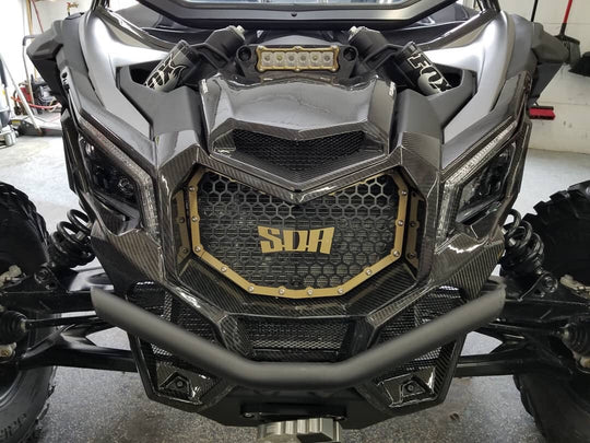 CAN AM MAVERICK X3 | CARBON FIBER FRONT FASCIA - BUILT TO ORDER