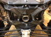 CAN AM MAVERICK X3 CARBON FIBER EXHAUST SURROUND / REAR SHROUD