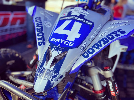 14+ YFZ450R TWIN SCOOPED CARBON FIBER HOOD