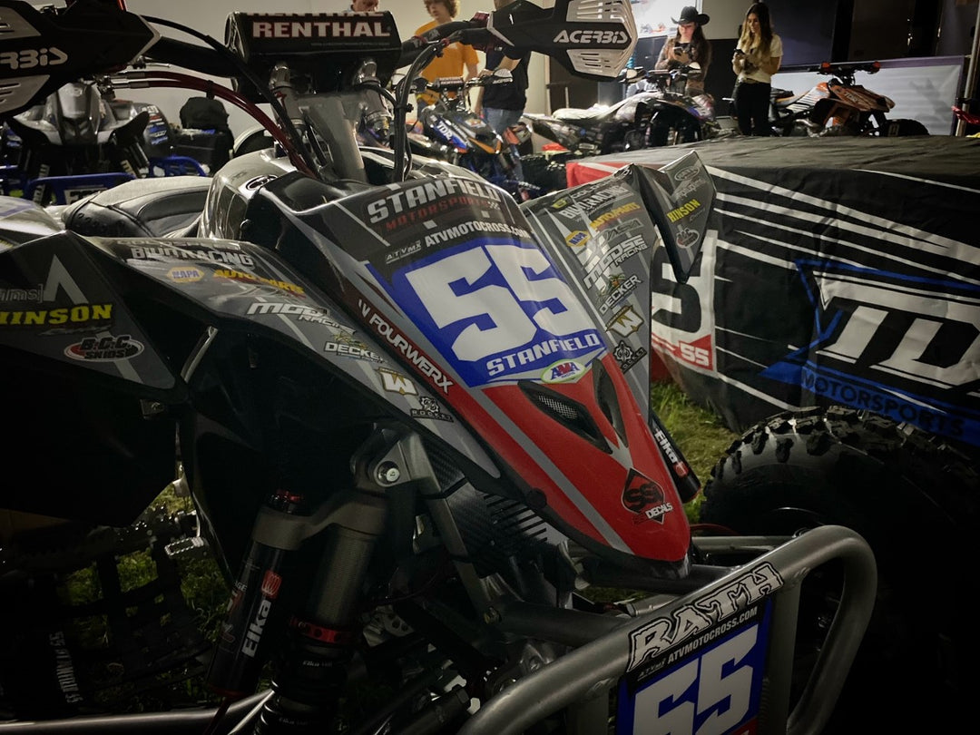 14+ YFZ450R TWIN SCOOPED CARBON FIBER HOOD