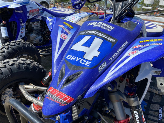 14+ YFZ450R TWIN SCOOPED CARBON FIBER HOOD