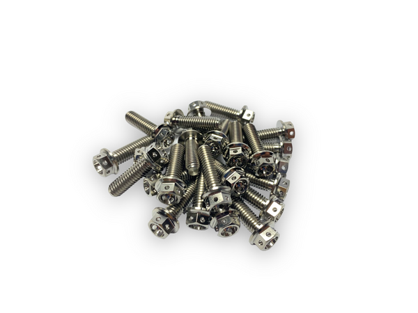 &#39;DWT&#39; TITANIUM BEADLOCK BOLT KIT - 24 PC / 2 WHEELS