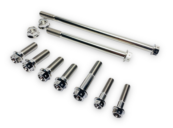 YAMAHA YFZ450R TITANIUM MOTOR MOUNT BOLT KIT