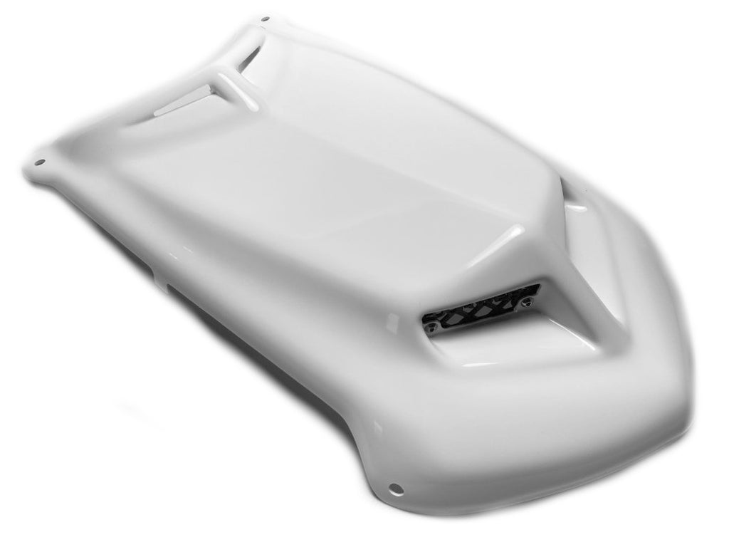 TRX450R 'X7' WHITE PLASTIC HOOD