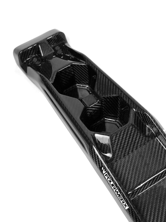 CAN AM MAVERICK X3 CARBON FIBER CENTER CONSOLE - W/ CUP HOLDERS
