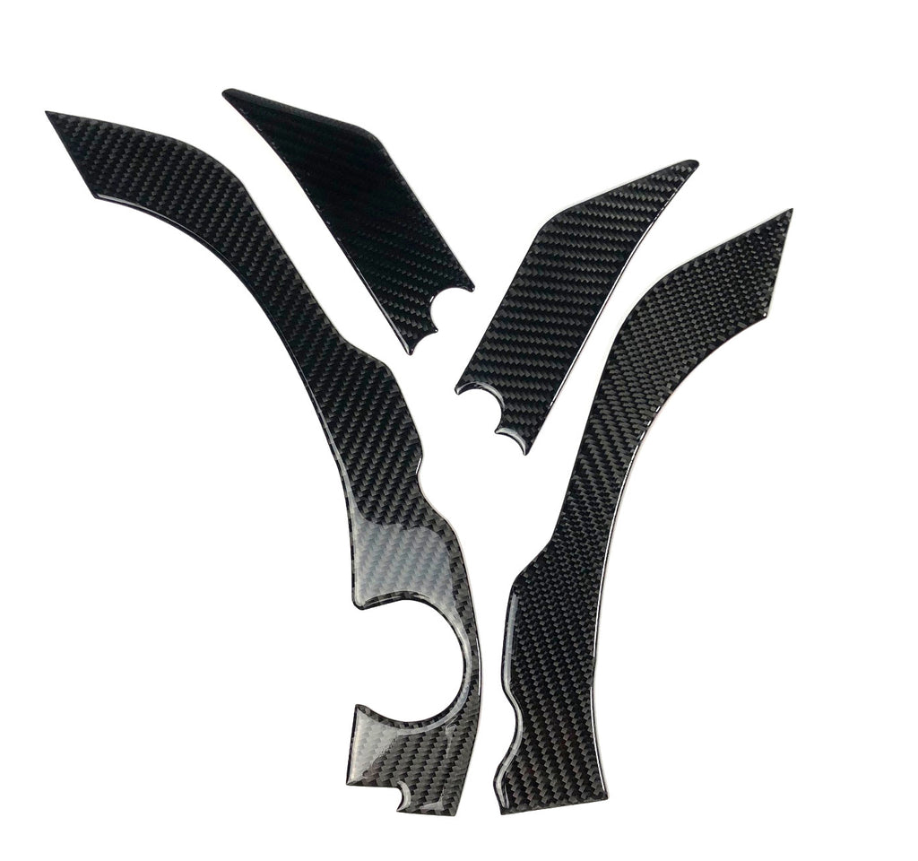 YAMAHA YFZ450R / X (09+) - CARBON FIBER FRAME PROTECTION SET